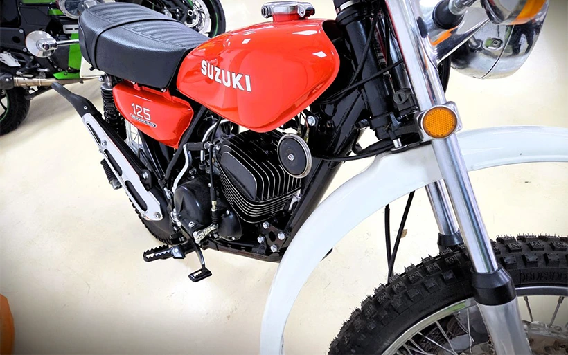 Moto Service Express Reparation Moto Merignac SUZUKI TS 125 1976 2 KM COMPTEUR 6 1